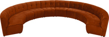 Load image into Gallery viewer, Limitless Cognac Velvet 10pc. Modular Sectional
