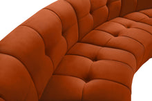 Load image into Gallery viewer, Limitless Cognac Velvet 10pc. Modular Sectional
