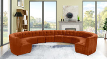 Load image into Gallery viewer, Limitless Cognac Velvet 12pc. Modular Sectional
