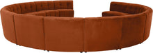 Load image into Gallery viewer, Limitless Cognac Velvet 14pc. Modular Sectional
