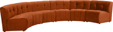 Load image into Gallery viewer, Limitless Cognac Velvet 6pc. Modular Sectional
