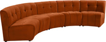 Load image into Gallery viewer, Limitless Cognac Velvet 5pc. Modular Sectional
