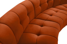 Load image into Gallery viewer, Limitless Cognac Velvet 3pc. Modular Sectional
