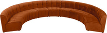 Load image into Gallery viewer, Limitless Cognac Velvet 9pc. Modular Sectional
