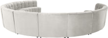 Load image into Gallery viewer, Limitless Cream Velvet 11pc. Modular Sectional
