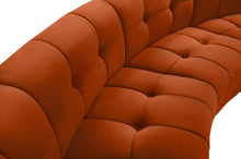 Load image into Gallery viewer, Limitless Cognac Velvet 9pc. Modular Sectional
