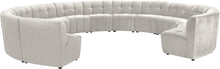 Load image into Gallery viewer, Limitless Cream Velvet 13pc. Modular Sectional
