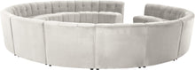 Load image into Gallery viewer, Limitless Cream Velvet 15pc. Modular Sectional
