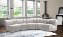 Load image into Gallery viewer, Limitless Cream Velvet 5pc. Modular Sectional
