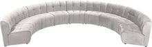 Load image into Gallery viewer, Limitless Cream Velvet 9pc. Modular Sectional
