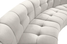 Load image into Gallery viewer, Limitless Cream Velvet 7pc. Modular Sectional
