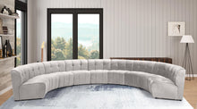 Load image into Gallery viewer, Limitless Cream Velvet 9pc. Modular Sectional
