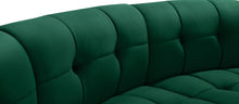 Load image into Gallery viewer, Limitless Green Velvet 12pc. Modular Sectional
