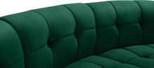 Load image into Gallery viewer, Limitless Green Velvet 11pc. Modular Sectional
