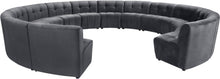 Load image into Gallery viewer, Limitless Grey Velvet 14pc. Modular Sectional
