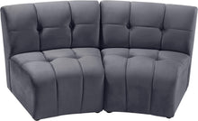 Load image into Gallery viewer, Limitless Grey Velvet 2pc. Modular Sectional
