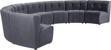 Load image into Gallery viewer, Limitless Grey Velvet 8pc. Modular Sectional

