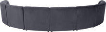 Load image into Gallery viewer, Limitless Grey Velvet 8pc. Modular Sectional
