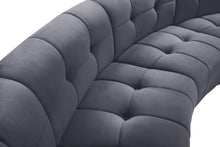 Load image into Gallery viewer, Limitless Grey Velvet 11pc. Modular Sectional
