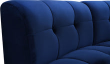 Load image into Gallery viewer, Limitless Navy Velvet 15pc. Modular Sectional
