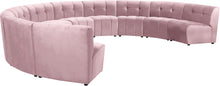 Load image into Gallery viewer, Limitless Pink Velvet 10pc. Modular Sectional
