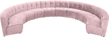 Load image into Gallery viewer, Limitless Pink Velvet 10pc. Modular Sectional
