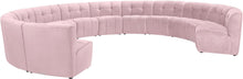 Load image into Gallery viewer, Limitless Pink Velvet 12pc. Modular Sectional
