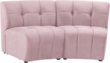 Load image into Gallery viewer, Limitless Pink Velvet 2pc. Modular Sectional
