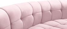 Load image into Gallery viewer, Limitless Pink Velvet 7pc. Modular Sectional
