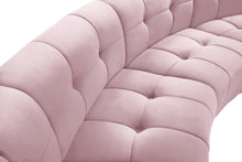 Load image into Gallery viewer, Limitless Pink Velvet 5pc. Modular Sectional
