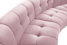 Load image into Gallery viewer, Limitless Pink Velvet 4pc. Modular Sectional
