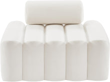 Load image into Gallery viewer, Melody Cream Velvet Chair
