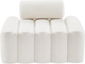 Melody Cream Velvet Chair