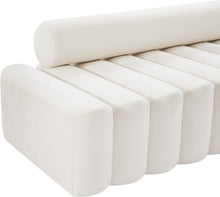 Load image into Gallery viewer, Melody Cream Velvet Sofa
