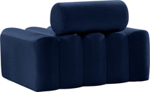 Load image into Gallery viewer, Melody Navy Velvet Chair
