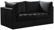 Load image into Gallery viewer, Jacob Black Velvet Modular Sofa
