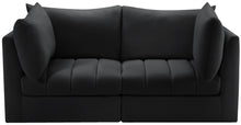 Load image into Gallery viewer, Jacob Black Velvet Modular Sofa
