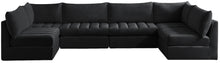 Load image into Gallery viewer, Jacob Black Velvet Modular Sectional
