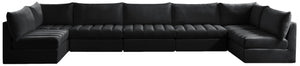 Jacob Black Velvet Modular Sectional