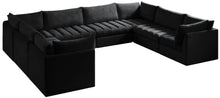 Load image into Gallery viewer, Jacob Black Velvet Modular Sectional
