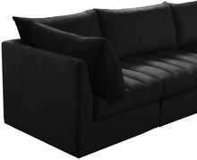 Load image into Gallery viewer, Jacob Black Velvet Modular Sectional
