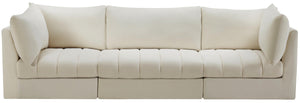 Jacob Cream Velvet Modular Sofa