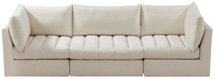 Jacob Cream Velvet Modular Sofa