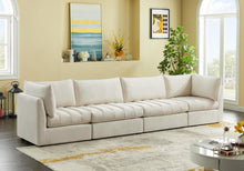 Load image into Gallery viewer, Jacob Cream Velvet Modular Sofa
