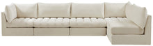 Load image into Gallery viewer, Jacob Cream Velvet Modular Sectional
