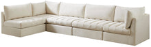 Load image into Gallery viewer, Jacob Cream Velvet Modular Sectional
