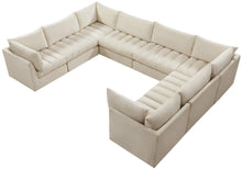 Load image into Gallery viewer, Jacob Cream Velvet Modular Sectional
