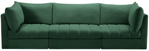 Jacob Green Velvet Modular Sofa