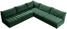 Load image into Gallery viewer, Jacob Green Velvet Modular Sectional
