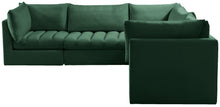 Load image into Gallery viewer, Jacob Green Velvet Modular Sectional
